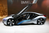 東京モーターショー2011 BMW i8コンセプト サイド｜日刊カーセンサー