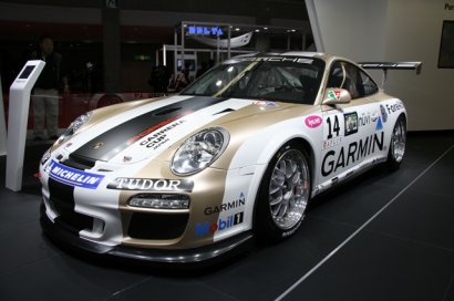 東京モーターショー2011 ポルシェ 911GT3カップ フロント｜日刊カーセンサー