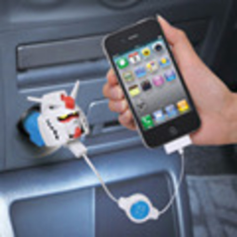 セイワ ＤＣチャージャー・ガンダム iPhone用｜モノづくりのココロ セイワ携帯電話充電器