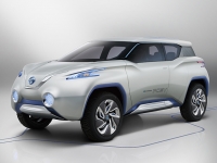 昨年のパリモーターショーに出展された「TeRRA（テラ）」。「SUV」と「EV」を組み合わせた4WDで日本では初めての展示となる
