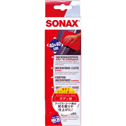 SONAX マイクロファイバークロス エクステリア 価格 790円（税込）