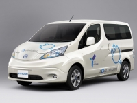 スペインのバルセロナで生産しているe-NV200は、2014年度中に日本市場へ投入されることが決定している。EVの新たな活用法のひとつだ