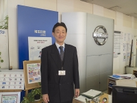 埼玉日産自動車 上尾店の佐藤店長。福祉車両のことをあまり知らなくても大丈夫。予算や利用者の症状などから適切なアドバイスをしてくれる