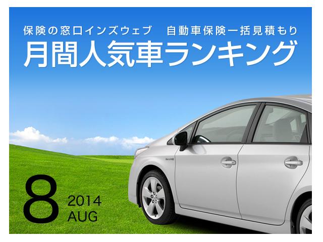 月間人気車ランキング（2014年8月）