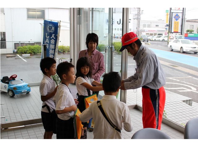 JAF職場見学の様子