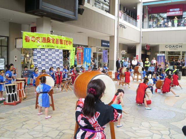 交通安全イベントの様子