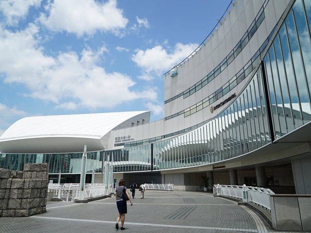 ▲会場となったパシフィコ横浜。日産の株主総会は例年ここで行われているようです