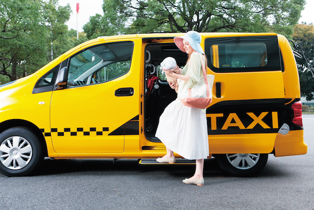 ▲写真はNV200タクシー。日本でも発売されている