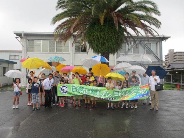 あいにくの雨でしたが、天気予報にぴったり？