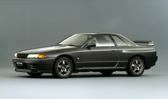 ▲1990年シーズンからグループAに参戦したスカイラインGT-R。それまで圧倒的な強さを誇ったフォードシエラを破り、その後29戦29勝というとてつもない記録を打ち立てました