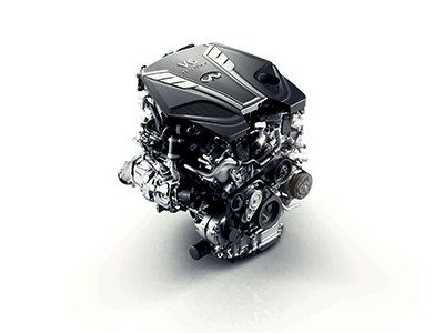 ▲新型3.0リッターV6ツインターボエンジン