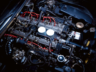 ▲フェラーリ 412 エンジン