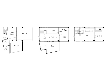 間取り図 ｜ EDGE HOUSE