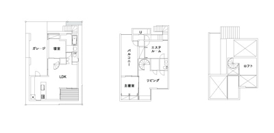 間取り図 | EDGE HOUSE