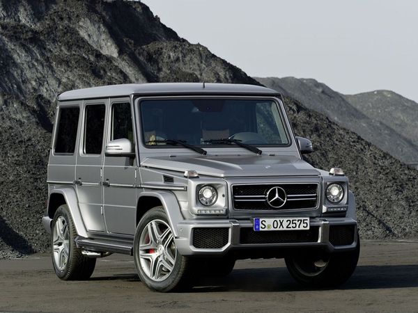 ▲こちらは13年式のG63 AMG。G65 AMGと並ぶ現在のGクラスのトップレンジだ