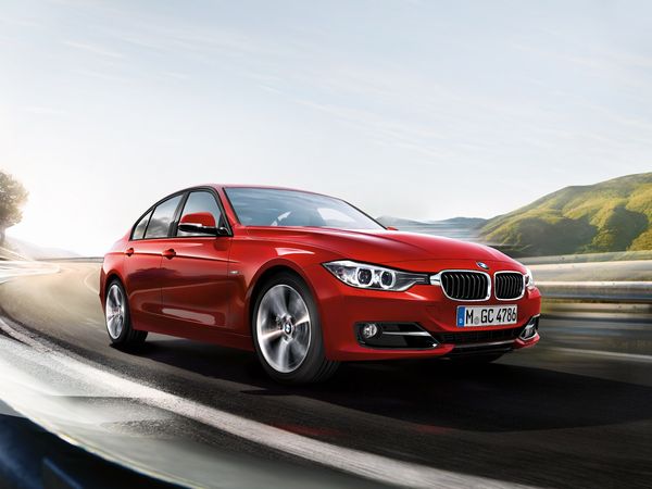 ▲12年1月から販売中の現行BMW 3シリーズ。型式名は「F30」