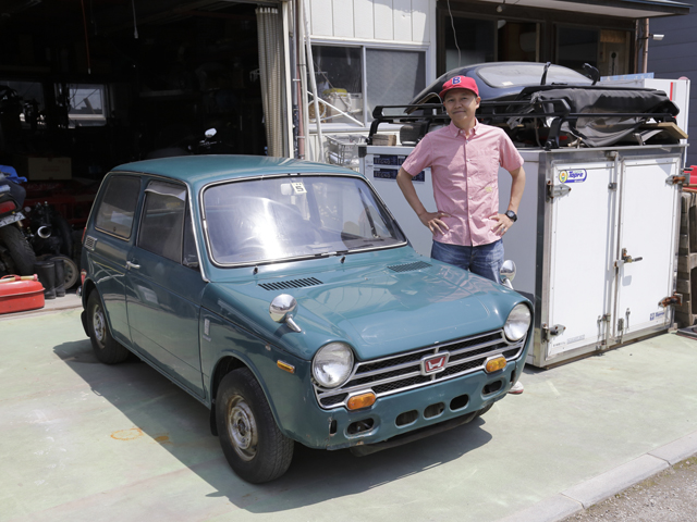 ▲1967年にデビューしたN360は、わずか1年半で累計生産台数が30万台に達した大ヒットモデル。日本初のサンルーフ搭載車でもあります