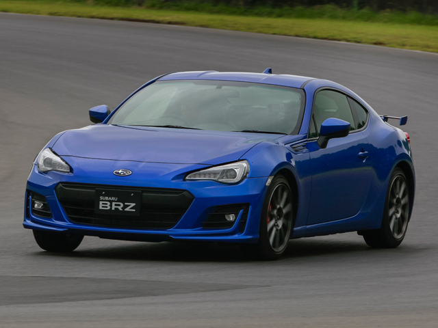 ▲試乗したスバル BRZ（2.0 Sグレード）