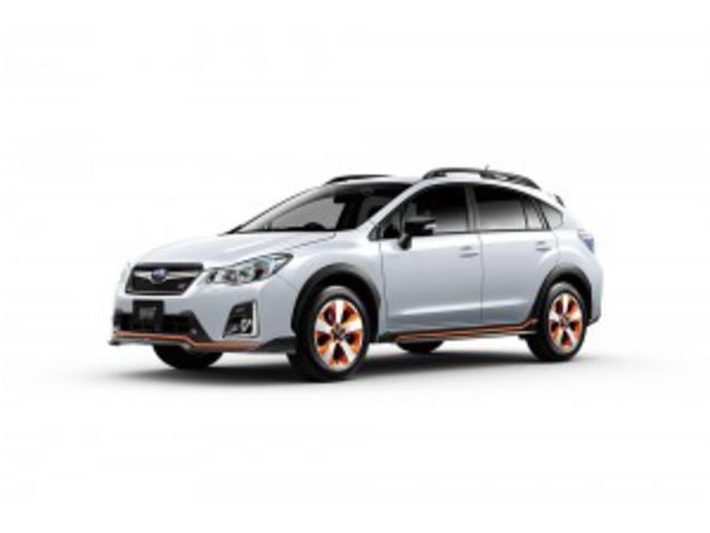 ▲SUBARU XV HYBRID tS