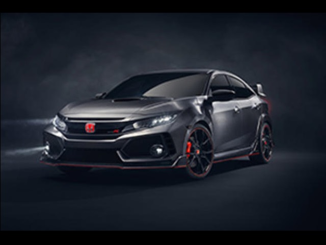 ▲新型シビック TYPE R プロトタイプモデル