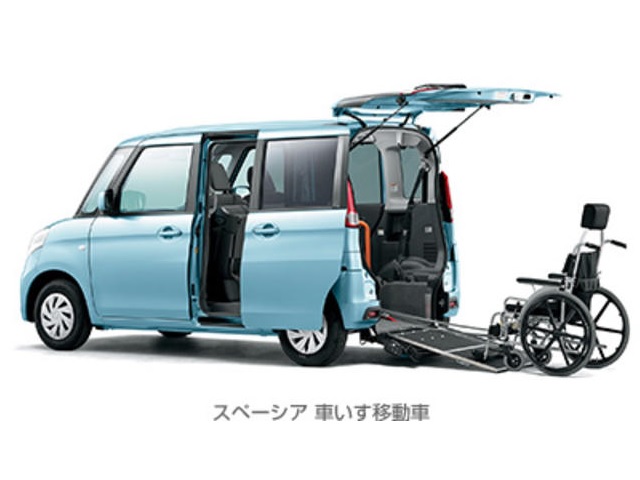 ▲スペーシア 車いす移動車