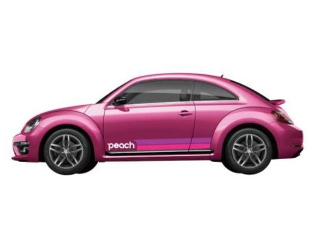 ▲#PinkBeetle Peach Edition