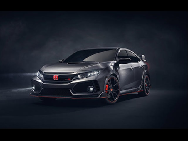 ▲シビック TYPE R プロトタイプモデル