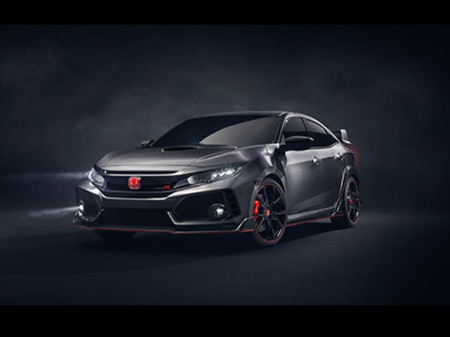 ▲シビック TYPE R プロトタイプモデル