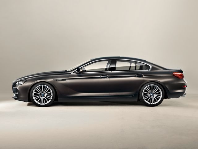 ▲なんとも端正なスタイリングのBMW 6シリーズ グランクーペ。2ドアクーペと比べてホイールベースは115mm延長されており、延長分は主に後部居住空間の拡大に当てられている