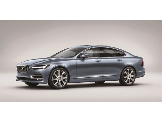 ▲S90 T6 AWD インスクリプション ボディカラー：マッセルブルーメタリック