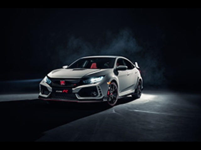 ▲新型シビック TYPE R 量産モデル