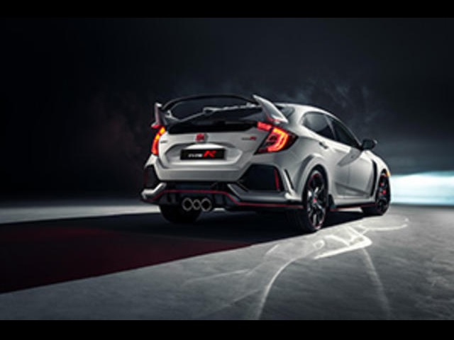 ▲新型シビック TYPE R 量産モデル