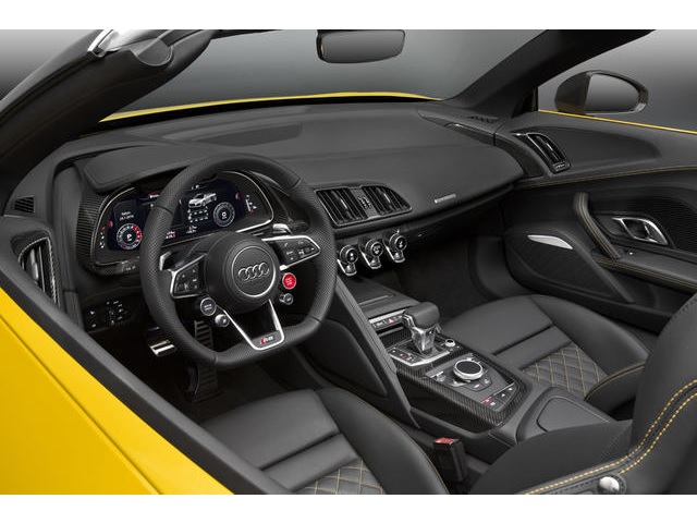 ▲新型Audi R8 Spyder Interior
