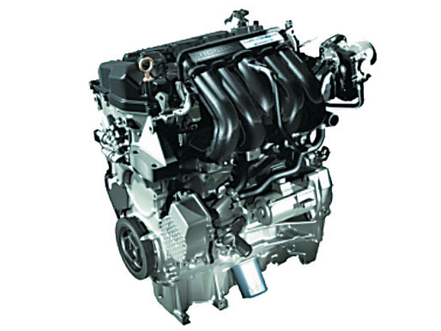 ▲エンジンは、フィットなどにも採用される、1.5Lユニットが流用される。既存のエンジンが発電用にも用いられる方式は、ノートe-Powerと同じで、手持ちの技術を流用することで、開発費が抑えられる