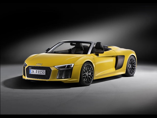 ▲新型Audi R8 Spyder