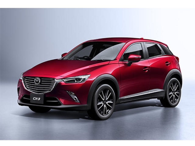 ▲「マツダ CX-3」（ガソリンエンジン搭載の「20S L Package」2WD車）