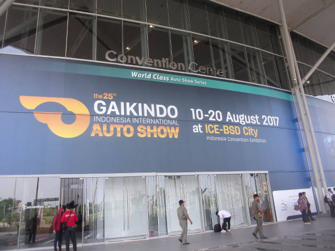 ▲インドネシアのジャカルタ・コンベンションセンターで、2017年8月10日から20日にかけて開催された、インドネシア国際モーターショーから、日本車の展示モデルを紹介する