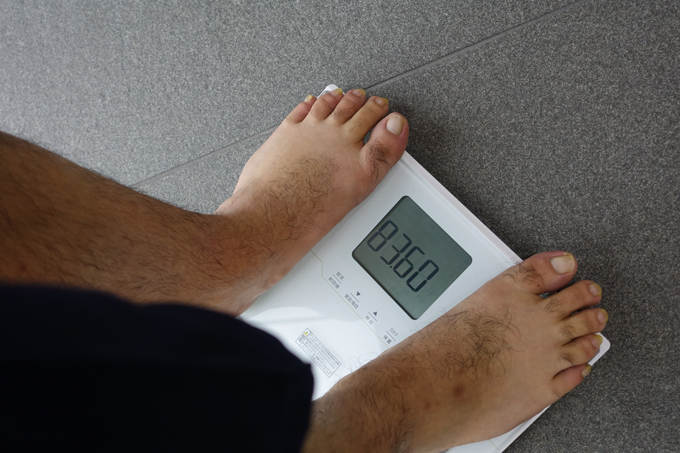 ▲！！！！！！！ は、83.6kg！！ 身長169cmだよね？ 期待以上のワガママボディ！