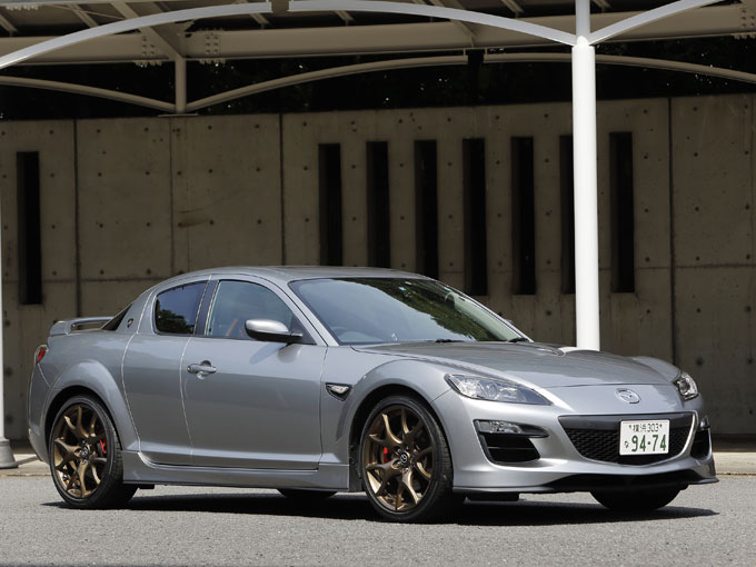 ▲2012年6月に生産を終えたマツダ RX-8。今回試乗する機会を得たので、過去に試乗したことを思い返しつつインプレッションしたい