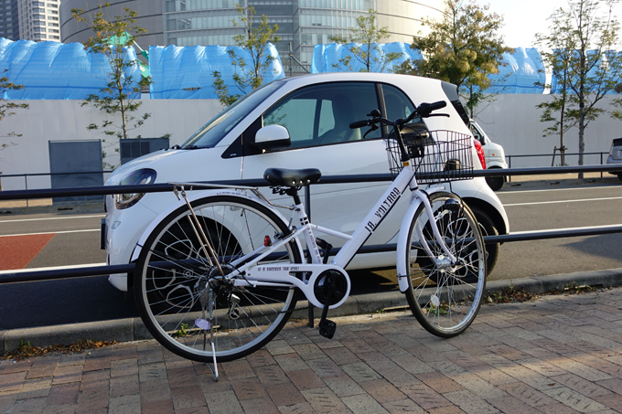 ▲全長2755mmと言われてもピンとこない方向けに。「自転車と大差ないっぽい」と気づいた1枚