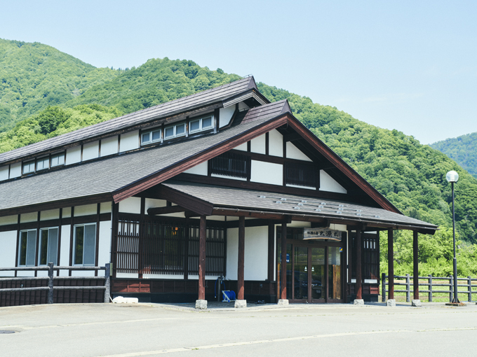 ▲車から降りると空気が透き通っていて、つい両腕を広げて伸ばしたくなる！