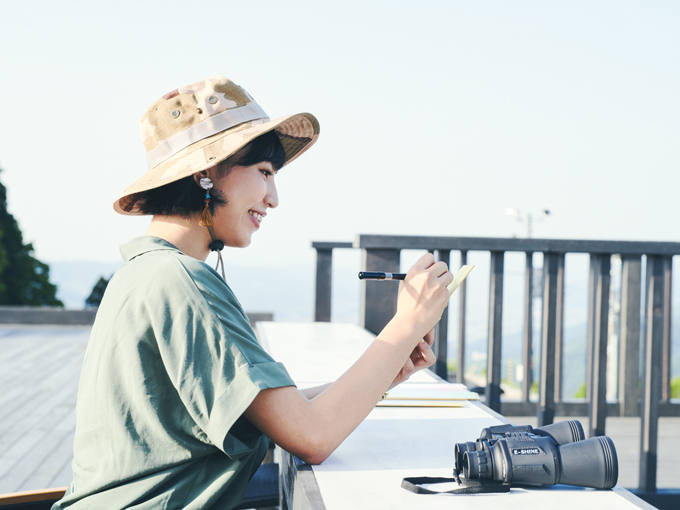 ▲実はかえ隊長は、「俳句」を詠むことが得意なのだ！ 今回の探検を総括して、ここで一句……