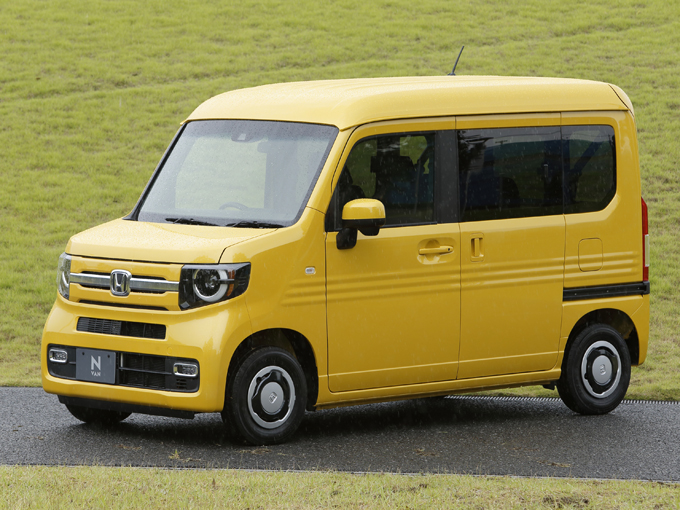 ▲ホンダが軽商用車市場に常識を超える軽バンを投入してきた。その名も“N-VAN”。とてもわかりやすいネーミングで好感が持てる