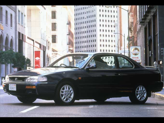 ▲アメリカから逆輸入され、1993年11月に日本で発売となったトヨタ セプタークーペ