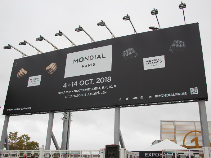 ▲今年（2018年）で120周年を迎える、世界最古のモーターショー、パリモーターショー。10月2日（2日、3日はプレスデイ）から14日にわたり、パリのポルト･ド･ヴェルサイユ見本市場で開催された