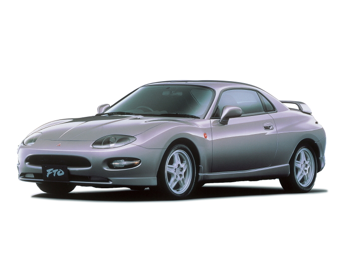 ▲ATだけどマニュアル的に変速できるINVECS-Ⅱを初採用した、三菱FTOも1994年のデビュー