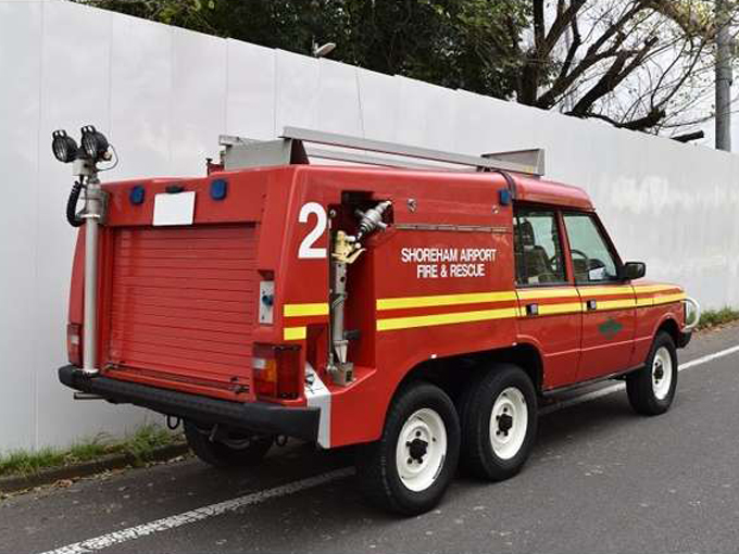 ▲消防車として必要な装備も当然そのまま残っている