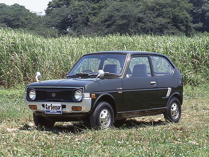 ▲当時では珍しい前輪駆動の軽自動車