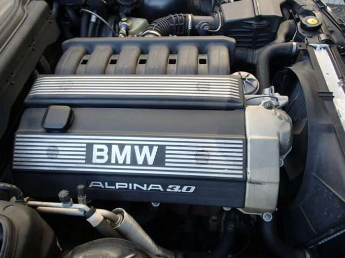 ▲BMW製のエンジンがベースだが、アルピナによってボアアップを含めたチューニングがされている