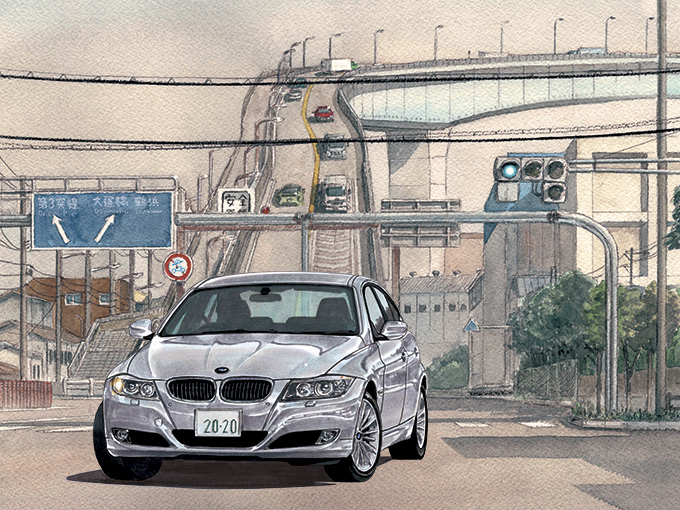 BMW 3シリーズ（E90型） イラスト／遠藤イヅル
